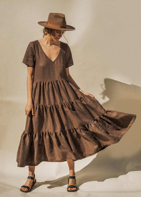 Slate Wearables The Elwood Maxi | Mocha