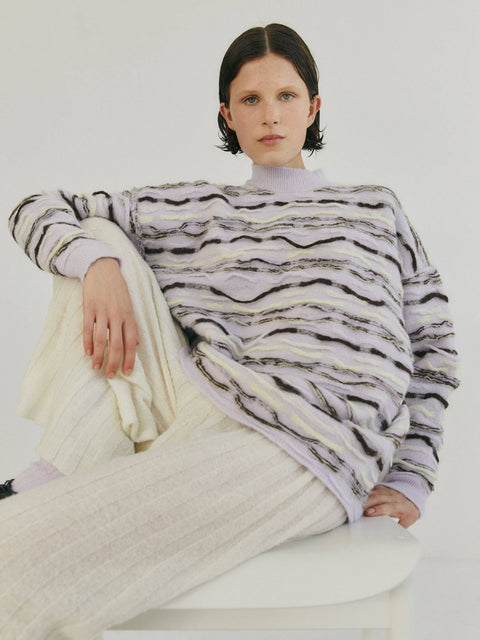 the motsure knit | lavender