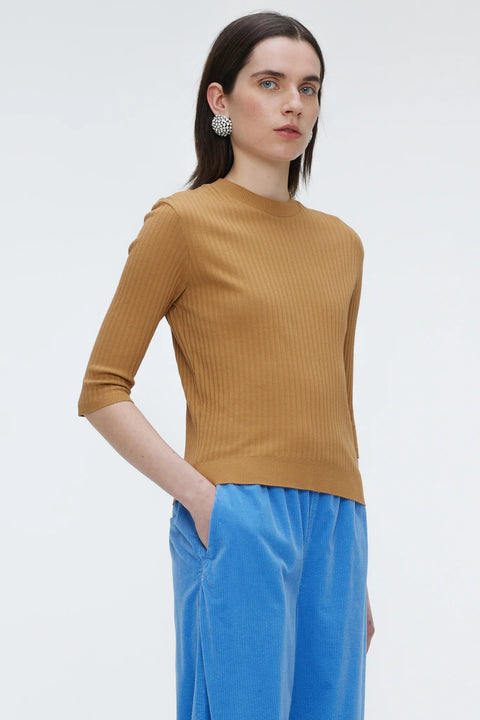 Our Sister Peak Knit | Camel