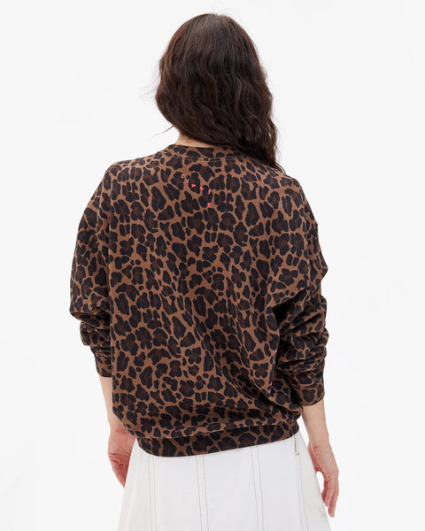 Clare V. Oversized Sweatshirt | Amande Double Jag