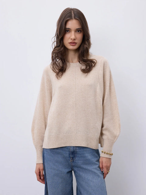 Notshy Patton Cashmere Sweater | Emerald