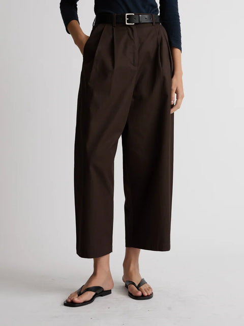 Shaina Mote Boy Trouser | Chocolate