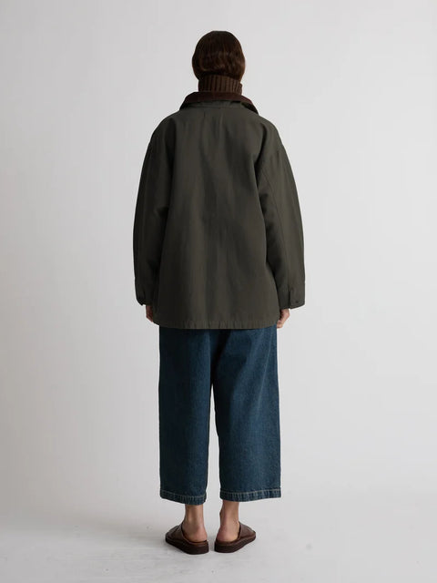 Shaina Mote Painter Coat | Moss Herringbone
