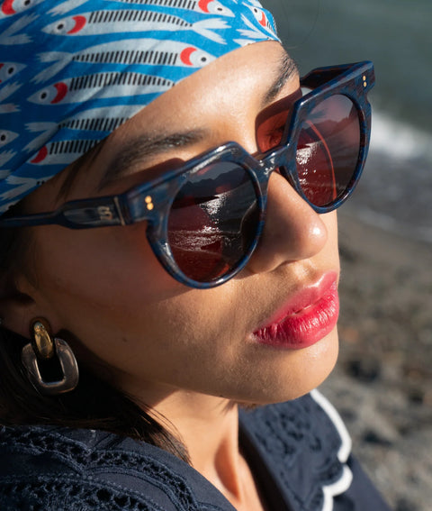 Sardine Sardine Aster Sunglasses in Check Mate