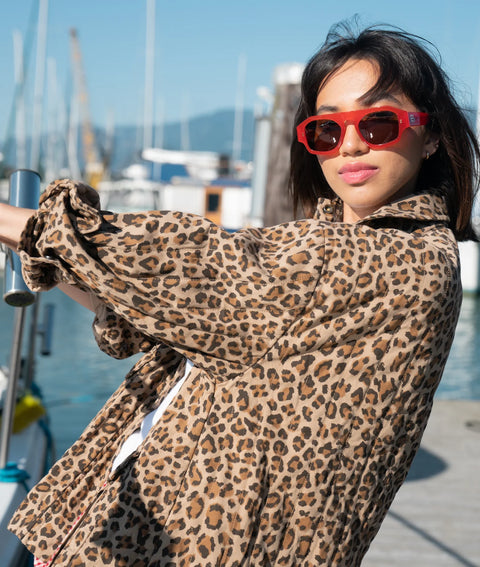 Sardine Sardine Louie Sunglasses in Cherry Bomb