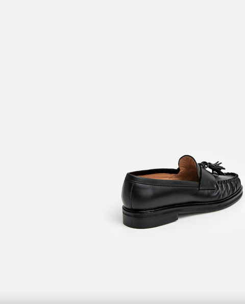 Flattered Sigrid Loafer | Black Leather