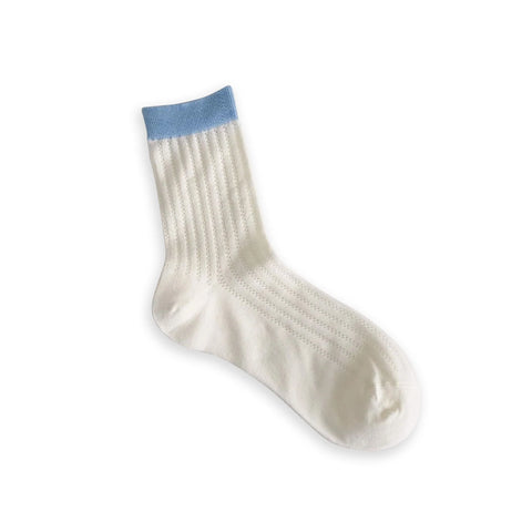Unified Sunday Socks | Bluebell Stripe
