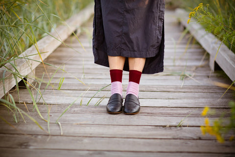 Unified Chalet Socks | Berry/Garnet