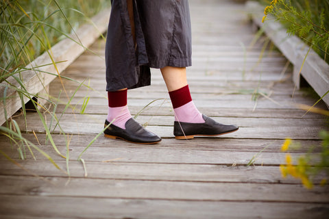 Unified Chalet Socks | Berry/Garnet