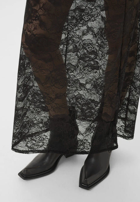 Gestuz Leala Lace Skirt | Ganache