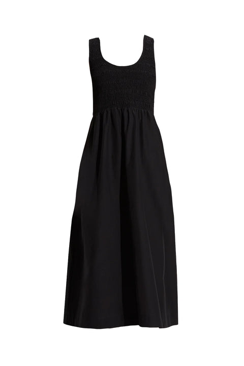 Faithfull the Brand Matera Midi Dress | Black