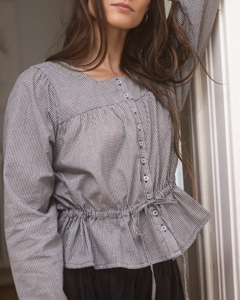 Harly Jae Belmond Blouse | Gingham