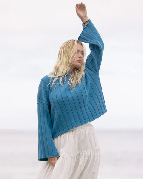 Harly Jae Muse Sweater | Blue Lagoon