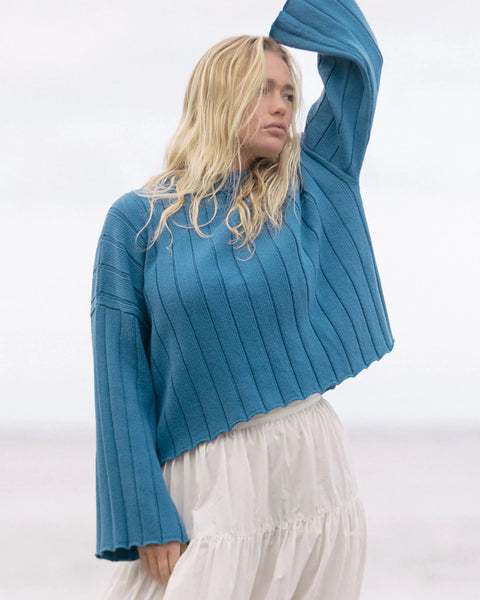 Harly Jae Muse Sweater | Blue Lagoon