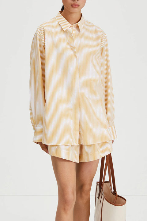 Stylein Jansell Shirt | Yellow Stripe