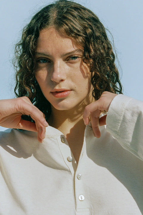 Merge Hemp Bay Henley | Natural