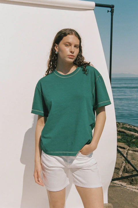 Merge Hemp Rover Tee | Nettle Leaf