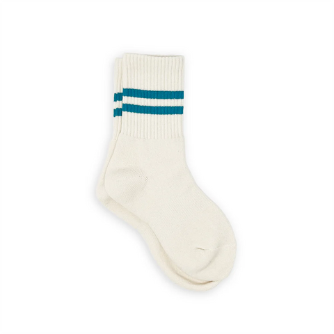 XS Unified Gym Socks | Ocean Blue Stripe