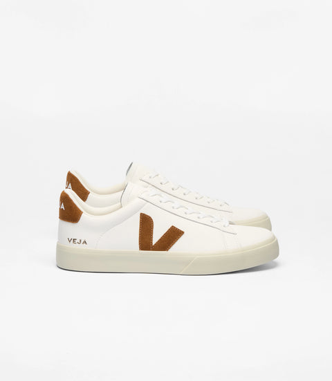 Veja Campo Leather | White Cognac
