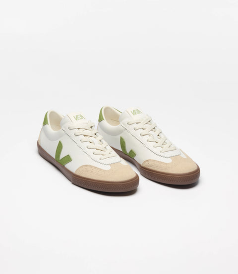 Veja Volley O.T. Leather | White Kiwi Bark
