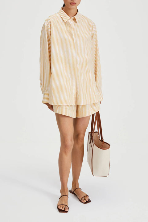 Stylein Jojo Shorts | Yellow Stripe